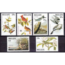 1985 Belize Mi.784-789 Audubon 7,50 €