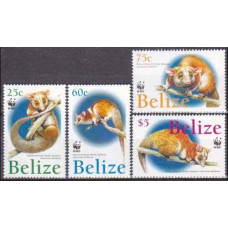 2004 Belize Mi.1285-1288 WWF 7,50 €