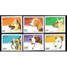 1995 Benin Mi.675-680 Dogs 4,60 €