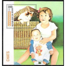 1995 Benin Mi.674/B11 Cats 3,80 €