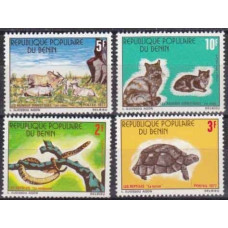 1977 Benin Mi.89-92 Fauna 2,40 €