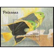 1996 Benin Mi.902/B23 Sea fauna 6,00