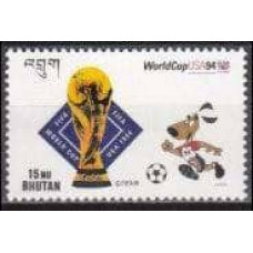 1994 Bhutan Michel 1533 1994 World championship on football of USA 1.50 €