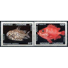 1991 New Caledonia Mi.909-910 Sea fauna 5,50 €