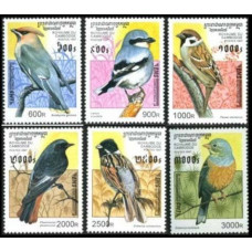1997 Cambodge Mi.1684-1689 Birds 18,00 €