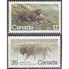 1981 Canada Michel 794-795 Fauna 1.40 €