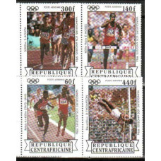 1985 Centralafrica Michel 1086-1089 1984 Olympiad Los Angeles 10.00 €