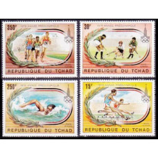 1979 Chad Mi.867-870 1980 Olympic Moscow 5,50 €