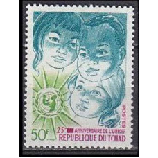 1971 Chad Mi.435 Children's Day 1,20 €