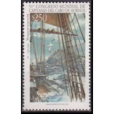 1995 Chile Mi.1674 Ships with sails 1,80