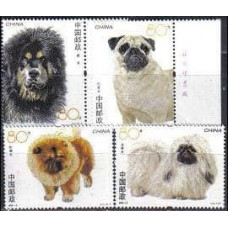 2006 China Michel 3734-373 Dogs 0.80 €