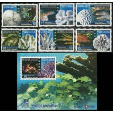 2011 Cuba Mi.? 6v+B Sea fauna 8,00 €