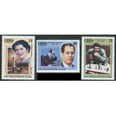 2004 Cuba Mi.4616-4618 Chess 3,00 €