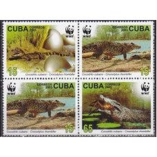 2003 Cuba Mi.4553-4556VB Fauna 4,50 €