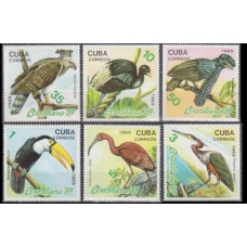 1989 Cuba Mi.3300-3305 Brasiliana '89 5,50 €