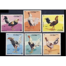 1981 Cuba Mi.2561-2566 Birds 6,00