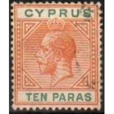 1912 Cyprus Michel 65 used George V 38.00