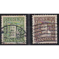 1924 Denmark Michel 134.136 used 9.00 €