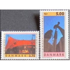 1995 Danmark Mi.1105-1106 Muzica 3,00