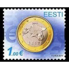 2011 Estonia (EESTI) Mi.1v Coins 2,00 €
