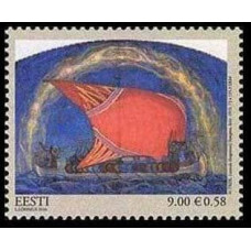 2010 Estonia (EESTI) Mi.678 Ships with sails 1,20 €