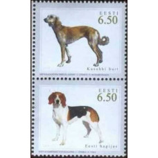 2005 Estonia (EESTI) Michel 531-532 Dogs 2.20 €