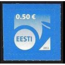2011 Estonia (EESTI) MI.?Definitive Stamps 1,00 €