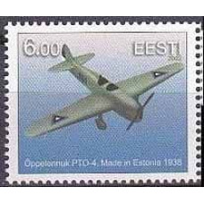 2002 Estonia (EESTI) Michel 433 Planes 1.00 €
