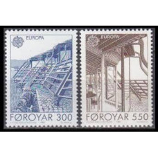 1987 Faroe Islands Mi.149-150 Europa 2,50 €