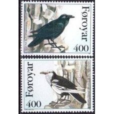 1995 Faroe Islands Mi.283-284 The Raven 2,40 €