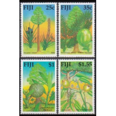 1990 Fiji Mi.624-627 Flowers 10,00 €