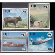 1984 Fiji Mi.508-511 Transport 6,00 €