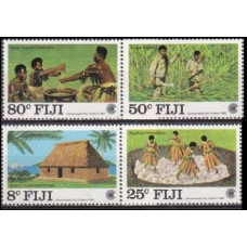 1983 Fiji Mi.479-482 Architecture 3,20 €