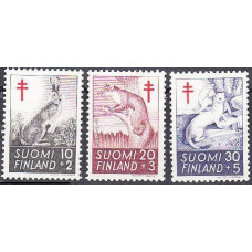 1962 Finland Mi.551-553 Fauna 6,00 €