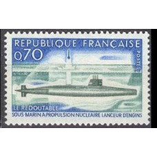 1969 France Mi.1686 Ships 0,50 €