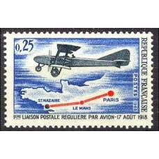 1968 France Mi.1632 Planes 0,50 €