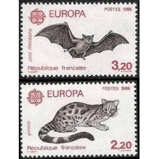 1986 France Mi.2546-47 Fauna / Europa 5,00 €