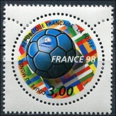 1998 France Mi.3278 1998 World championship on football of France
