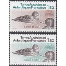 1984 French Antarctic Territory Mi.172-173 Ducks 2.80 €