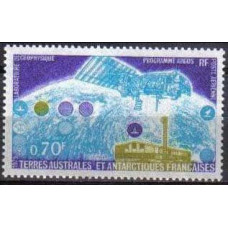1980 French Antarctic Territory Michel 144 Satellite 1.10 €