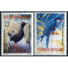 1990 French Polynesia Mi.559-560 Birds 3,00 €