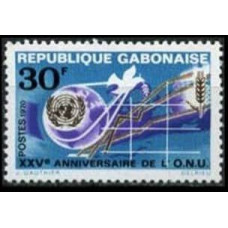 1970 Gabon(R.Cabonaise) Mi.377 0,90