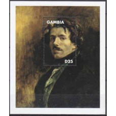 2001 Gambia Mi.4329/B551 Paintings 5,50 €