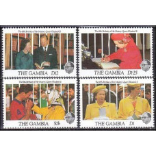 1991 Gambia Mi.1176-1179 Elizabet II 10,00 €