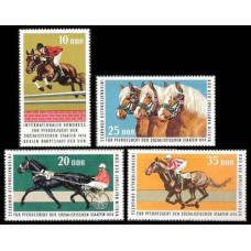 1974 Germany, East(DDR) Mi.1969-1972 Horses 2,40 €