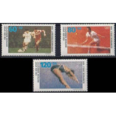 1988 Germany, West Mi.1353-1355 Olympiad Kamitet 6,50 €