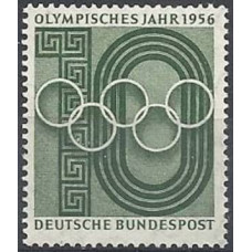 1956 Germany, West Mi.231 1956 Olympiad Melbourne 1,10 €