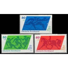 1980 Germany, West Mi.1046-1048 Sport 4,50 €