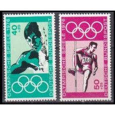 1976 Germany, West Mi.886-887 1976 Olympic Montreal 2,40 €