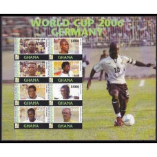 2006 Ghana Mi.3839-3846KL 2006 World championship on football Germania 8,50 €